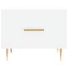 vidaXL Tavolini da Salotto 2 pz Bianchi 50x50x40 cm Legno Multistrato