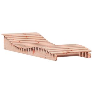 vidaXL Lettino Prendisole 205x80x31,5 cm in Legno Massello di Douglas