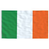 vidaXL Bandiera dell'Irlanda 90x150 cm