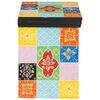 vidaXL Armadio da Notte con cassetto 2 pcs Multicolore 40 x 30 x 40 cm