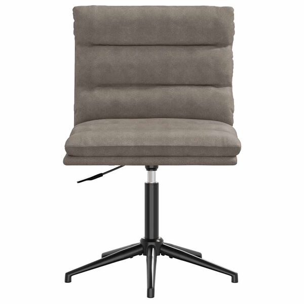 vidaXL Sedia da Pranzo Grigia in Similpelle