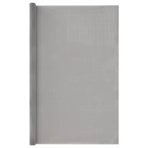 vidaXL Rete per schermatura 120 x 2000 cm 120 Mesh Argento