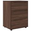 vidaXL Armadio 60 x 48 x 81 cm Legno ingegnerizzato Rovere Marrone