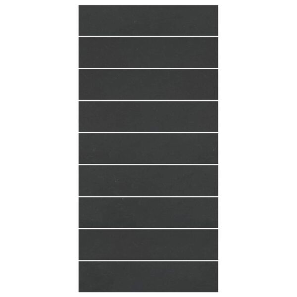 vidaXL Telo per Fondo Piscina Regolabile Nero 999 x 500 x 0,1 cm