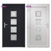 vidaXL Porta Ingresso Antracite 98x208 cm in PVC