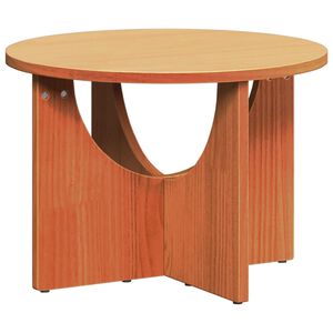 vidaXL Tavolino da salotto Marrone cerato 50 x 50 x 35 cm