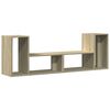 vidaXL Mobili TV 2 pz Rovere Sonoma 75x30x50 cm in Legno Multistrato