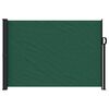 vidaXL Tenda da Sole Laterale Retrattile Verde Scuro 140x600 cm