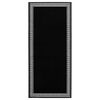 vidaXL Tappeto Lungo in BCF Nero con Motivo 100x150 cm