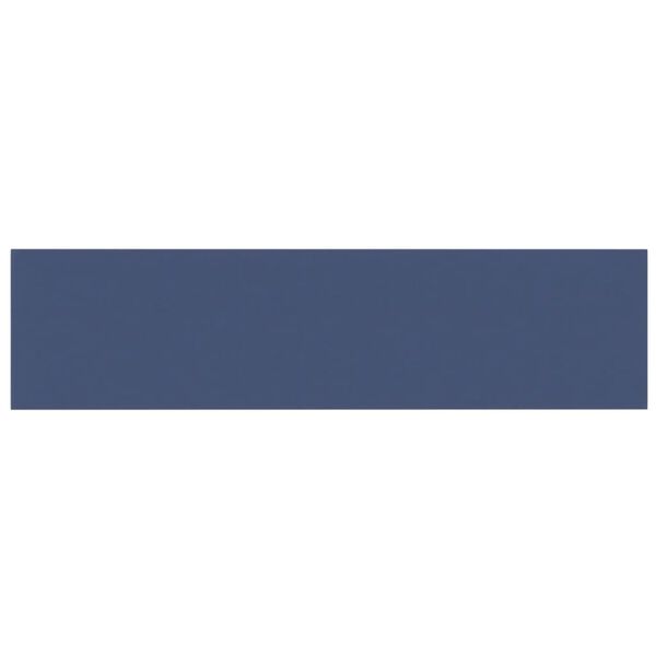 vidaXL Pannelli Murali 12 pz Blu 60x15 cm Tessuto 1,08 m²