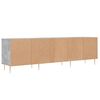 vidaXL Mobile TV Grigio Cemento 150x30x44,5 cm Legno Multistrato