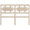 vidaXL Testiera per Letto 155,5x4x100 cm Legno Massello di Pino