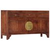 vidaXL Credenza 140x40x80 cm in Legno Massello d'Acacia