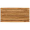 vidaXL Piano del tavolo 100 x 50 x 3,5 cm Rettangolare Naturale