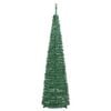 vidaXL Albero di Natale Artificiale Pop-up con 50 LED Verde 120 cm