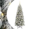 vidaXL Albero di Natale artificiale Bianco 150 cm