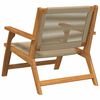 vidaXL Arredamento da Giardino 2 pcs Beige 78 x 67 x 73cm