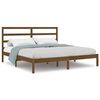 vidaXL Giroletto ambra in Legno Massello 180x200 cm Super King