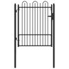 vidaXL Cancello per recinzione DRONTEN 100 x 125 cm Metallo Bloccabile