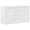 vidaXL Credenza Bianco 120 x 36 x 69 cm Legno ingegnerizzato