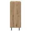 vidaXL Credenza Rovere artigianale 69,5 x 34 x 90 cm Legno multistrato