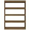 vidaXL Libreria/Divisorio Ambra 100x30x135,5 cm in Massello di Pino