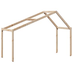 vidaXL Tetto per Letto Bambini 213x95,5x144,5cm Legno Massello di Pino