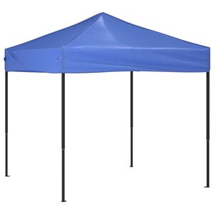 vidaXL Tenda per Feste Pieghevole Blu 2x2 m