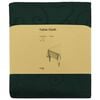 vidaXL Tovaglia da Tavolo 5 pz Rettangolare Verde Scuro 110 x 160 cm