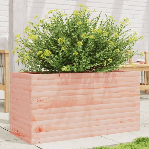 vidaXL Fioriera da Giardino 90x40x45,5 cm in Legno Massello di Douglas