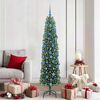 vidaXL Albero di Natale artificiale con 300 LED Verde 180 cm