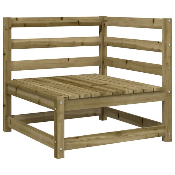 vidaXL Set Divani da Giardino 6 pz in Legno Impregnato di Pino