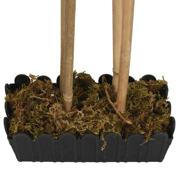 vidaXL Albero Bamb&ugrave; Artificiale 1216 Foglie 180 cm Verde