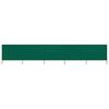 vidaXL Paravento a 5 Pannelli in Tessuto 600x120 cm Verde