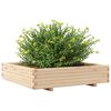 vidaXL Fioriera da Giardino 110x110x26,5 cm in Legno Massello di Pino