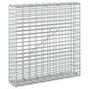 vidaXL Gabione con Filo da 3,5 mm e Rete da 5x2,5 cm 50x10x50 cm