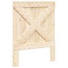 vidaXL Testiera 80x104 cm in Legno Massello di Pino