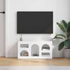 vidaXL Mobile TV Bianco 80 x 35 x 40 cm Legno multistrato