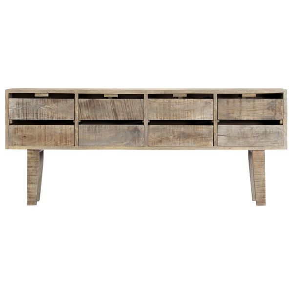 vidaXL Credenza 140x30x60 cm in Legno Massello di Mango