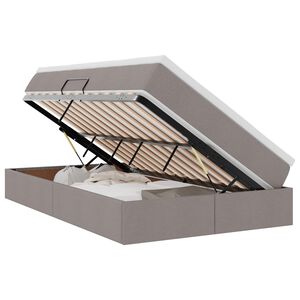 vidaXL Letto con contenitore e materasso Talpa 120 x 190 cm Poliestere