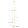 vidaXL Albero di Natale in metallo con supporto KUOPIO 180 cm