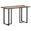 vidaXL Tavolo da Pranzo 120 cm in Legno Massello di Recupero
