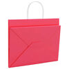 vidaXL Sacchetti di Carta 50 pz con Manici Rosa 32x22x24 cm