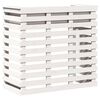 vidaXL Tavolo Bar da Esterno Bianco 113,5x50x103cm Legno Massello Pino