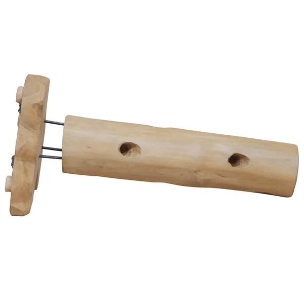 vidaXL Cantinetta per 8 Bottiglie 40x30x80 cm in Legno di Teak