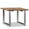 vidaXL Tavolino da Salotto in Legno Massello Recuperato 55x55x40 cm