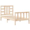vidaXL Letto senza Materasso 90x190 cm in Legno Massello di Pino
