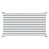 vidaXL Vela da ombra solare Grigio chiaro e bianco 3,5 x 2 m
