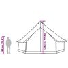 vidaXL Tenda Familiare Tipi per 12 Persone Blu Impermeabile