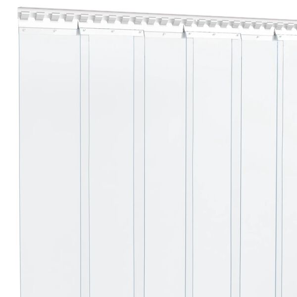 vidaXL Rotolo per Tenda a Strisce in PVC 2,6mm x 300mm 25 m